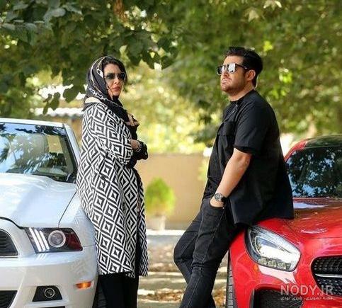 عکس از محمدرضا گلزار و همسرش