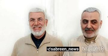 عکس بدل حاج قاسم سلیمانی در عراق
