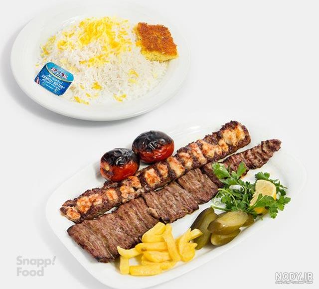 عکس چلو کباب بختیاری عکس چلو کباب بختیاری