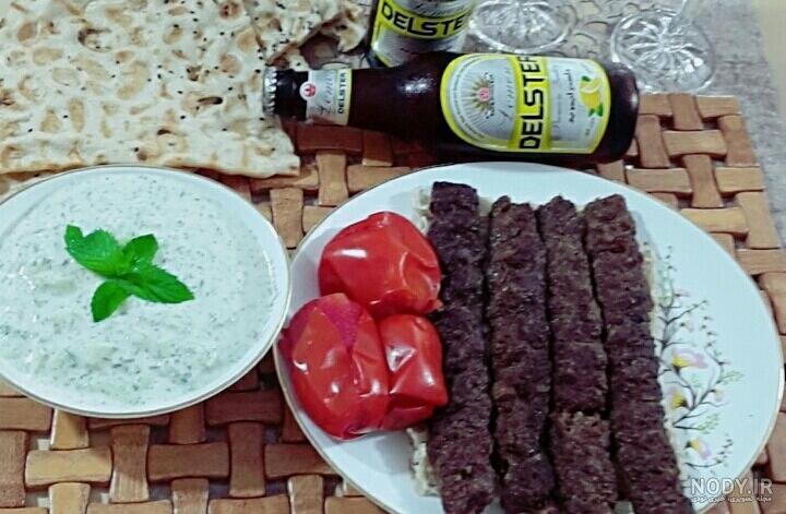 عکس کباب کوبیده و جوجه عکس کباب کوبیده و جوجه