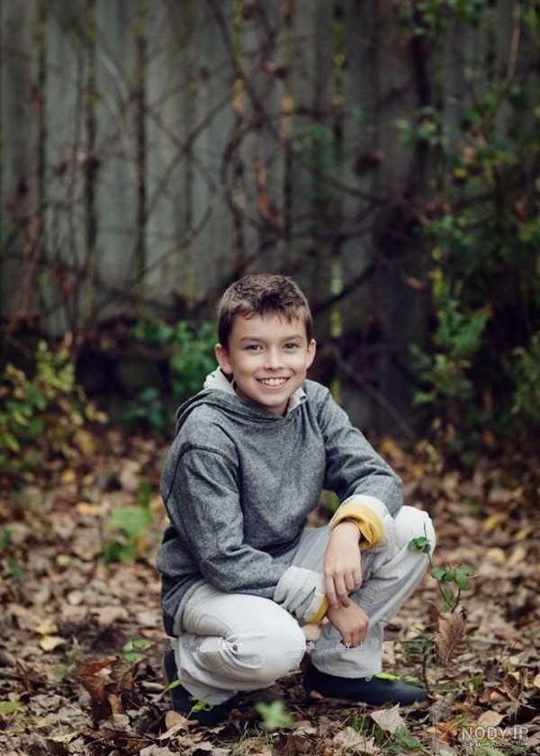  عکس پسر بچه در طبیعت