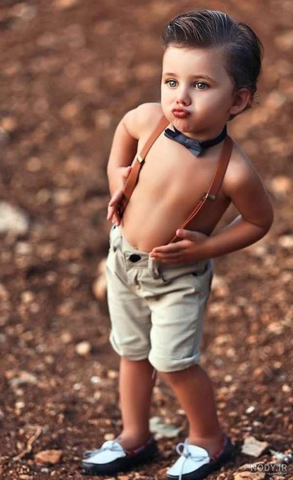  عکس پسر بچه در طبیعت