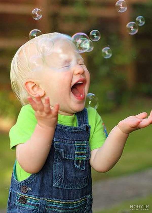  عکس پسر بچه در طبیعت