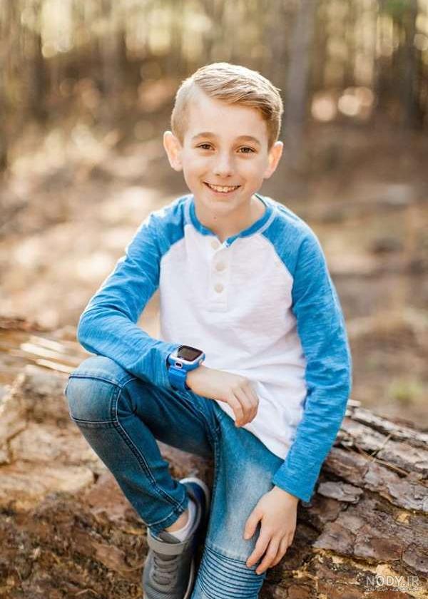  عکس پسر بچه در طبیعت