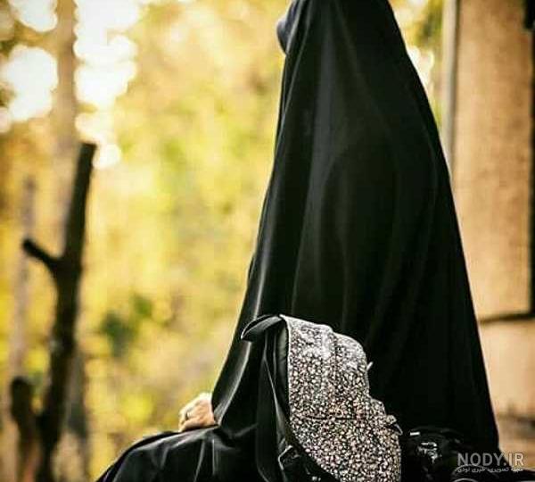 عکس سه دختر با حجاب کارتونی