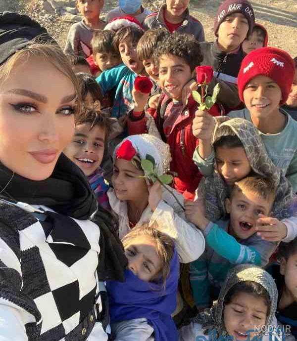 عکس طلا گلزار در تولد ابی