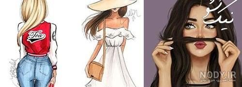 عکس نقاشی کارتونی