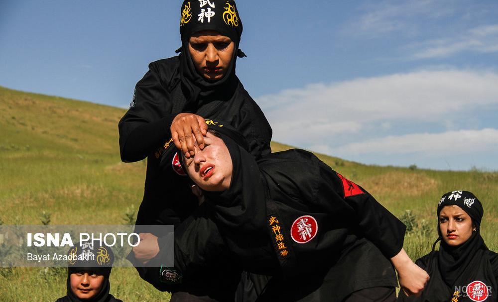 عکس ورزش رزمی نینجا