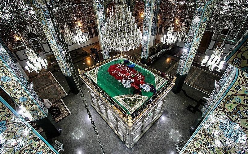 عکس قبر حضرت زینب