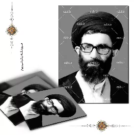 عکس رهبری و امام