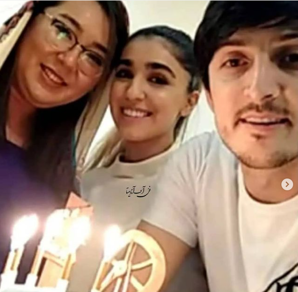 عکس عروسی سردار آزمون با همسرش