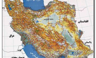 عکس نقشه راه ایران