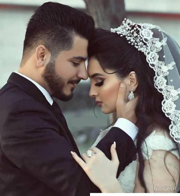 عکس عروس تنها