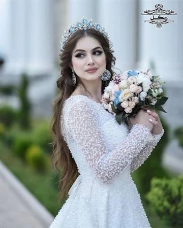 عکس عروس تنها در آتلیه عکس عروس تنها در آتلیه