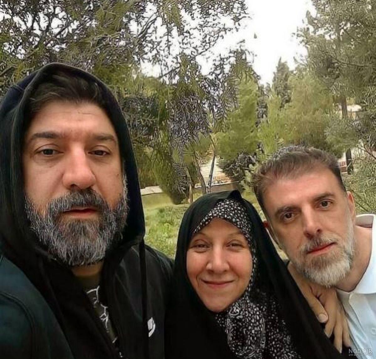 عکس مادر علی انصاریان در تخت بیمارستان