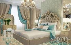 عکس تخت خواب دخترانه شیک عکس تخت خواب دخترانه شیک