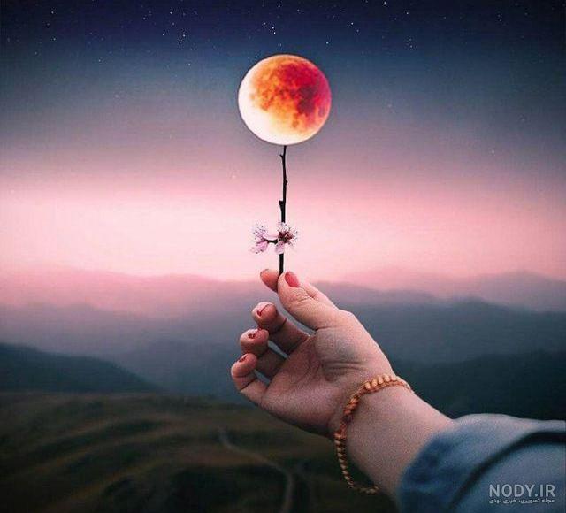 عکس ماه کارتونی