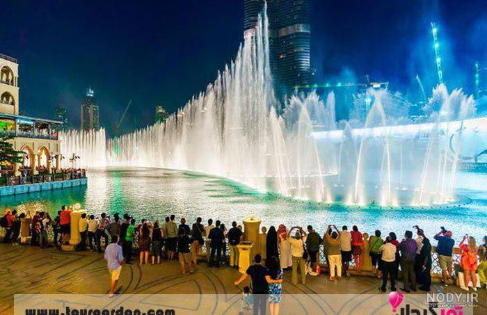 نقشه گردشگری دبی