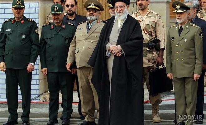 عکس تیم حفاظت رهبری