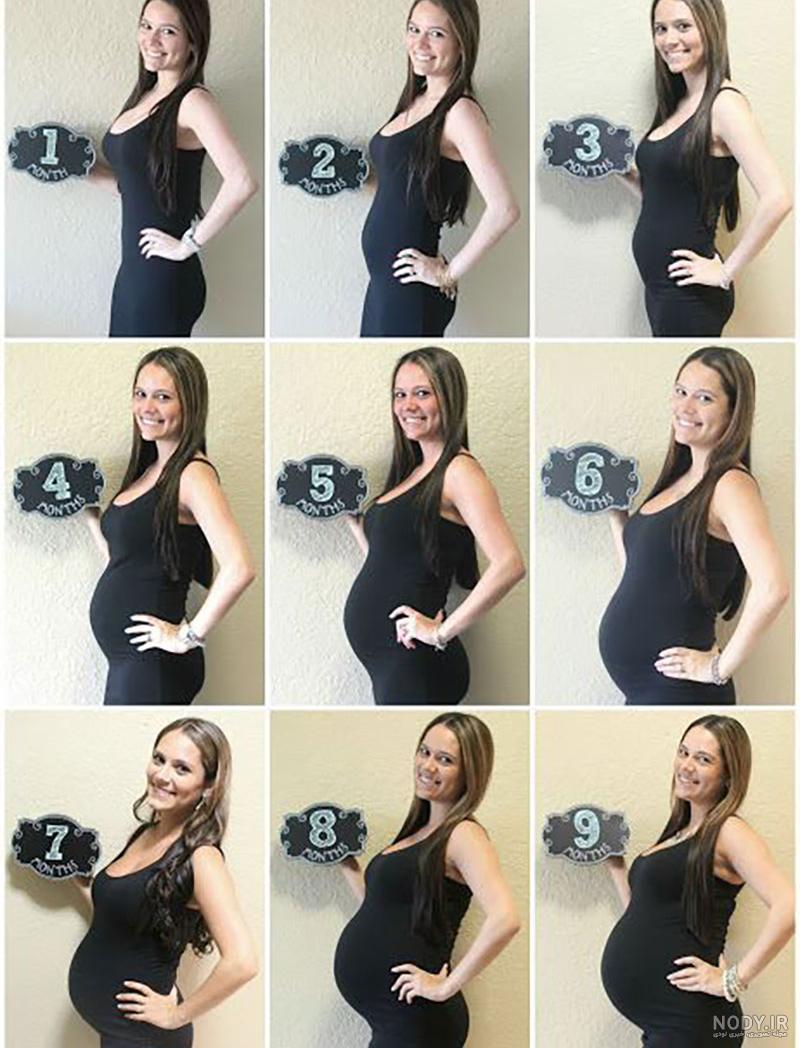 ژست عکس های بارداری در اینستاگرام