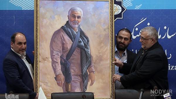 عکس قاسم سلیمانی با رهبری عکس قاسم سلیمانی با رهبری