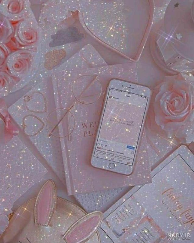 عکس دخترونه صورتی شیک