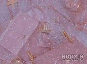  عکس کیوت صورتی براق