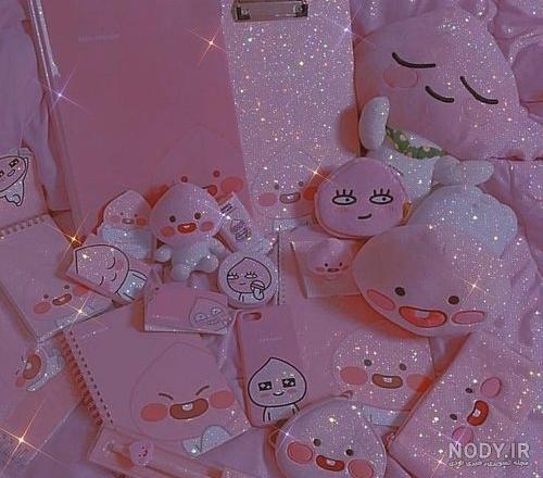 عکس دخترونه صورتی شیک