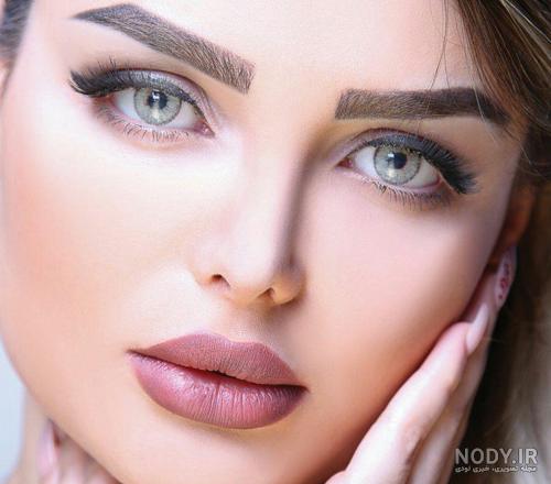 عکس لنز سبز یخی