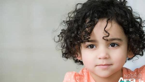 عکس خفن عکس پسر بچه مو فرفری مشکی