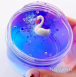 آموزش اسلایم با آب بوراکس