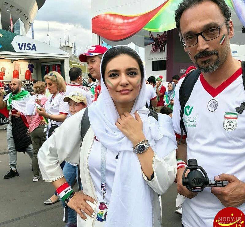 عکس بازیگران در جام جهانی روسیه