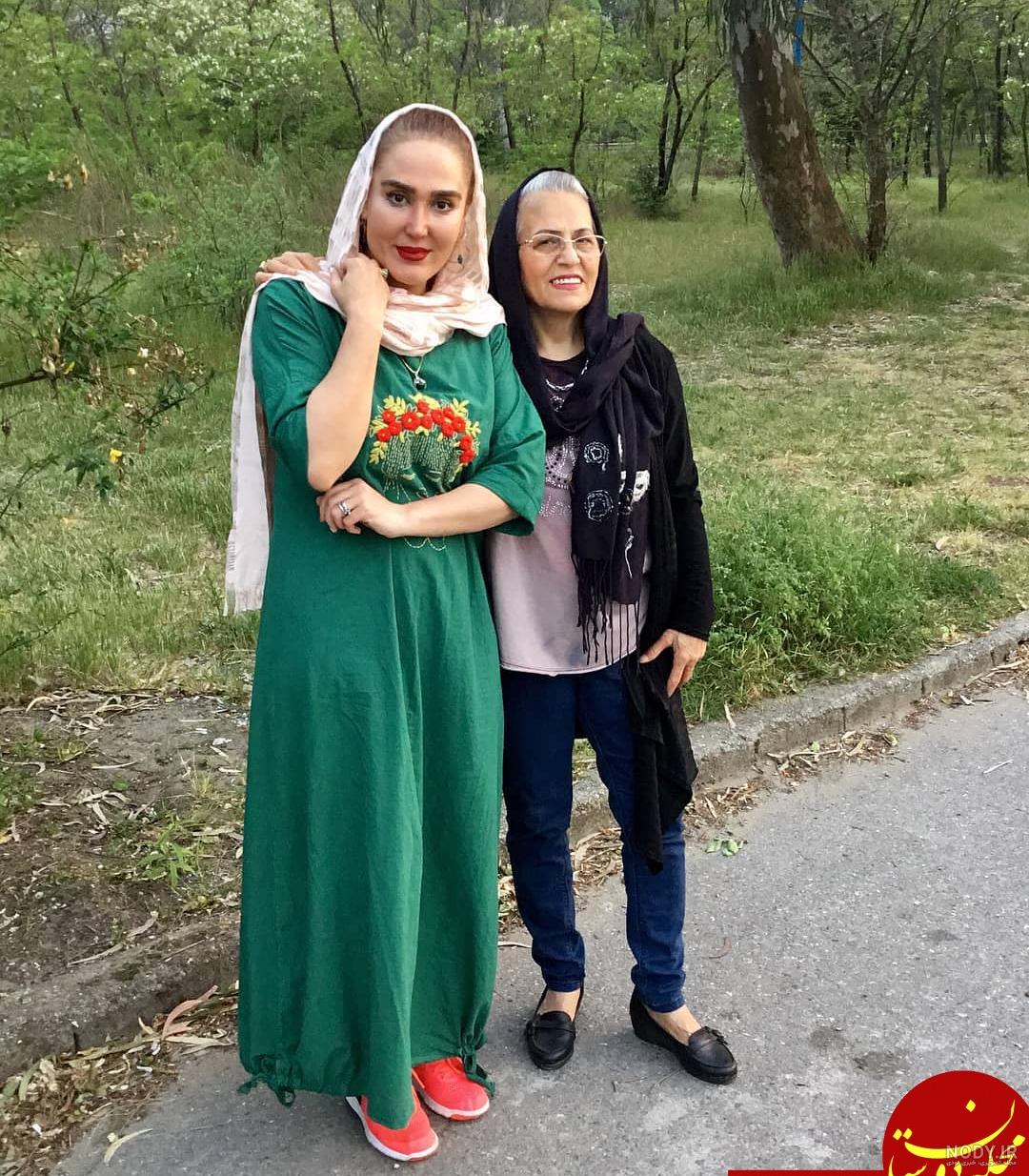 عکس بازیگر زهره فکور صبور با همسرش