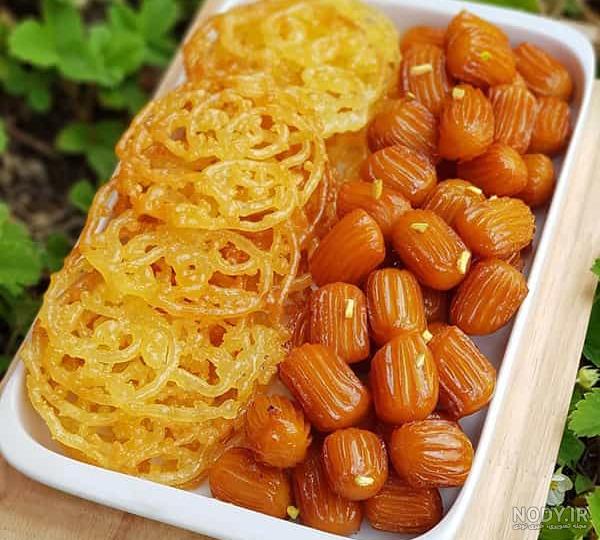 عکس زولبیا و بامیه عکس زولبیا و بامیه