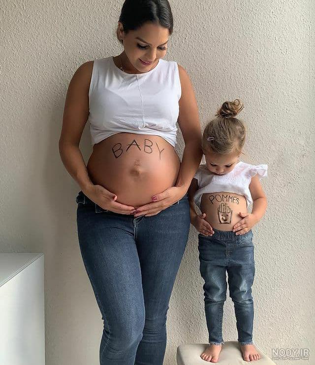 عکس زن باردار خوشگل