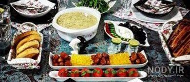 تزیین افطاری عروس