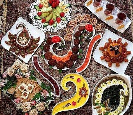 عکس سفره افطار کارتونی