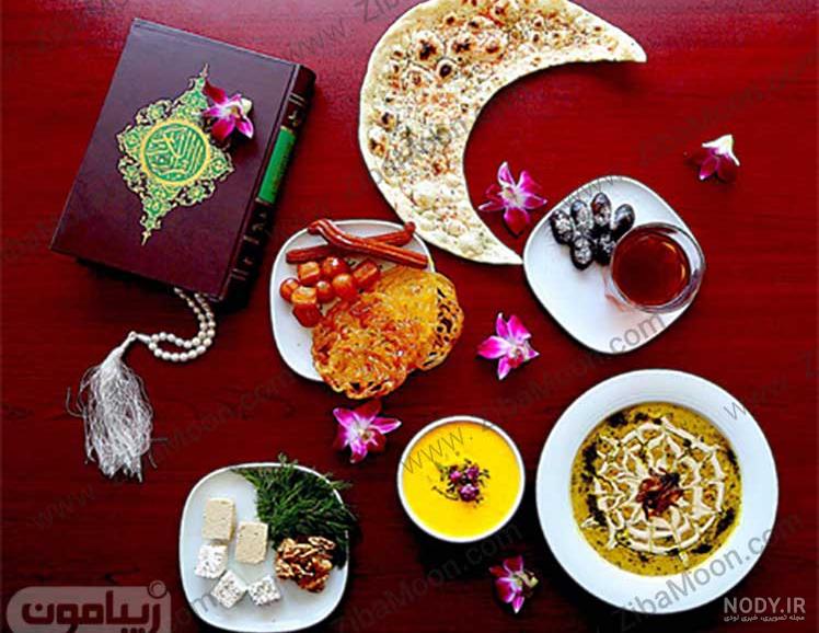 عکس سفره غذا