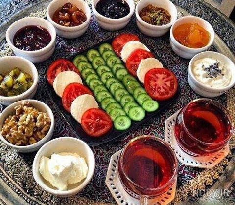 عکس سفره مهمانی شیک