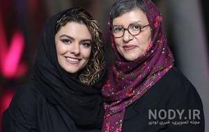 عکس دنیا مدنی و پدرش