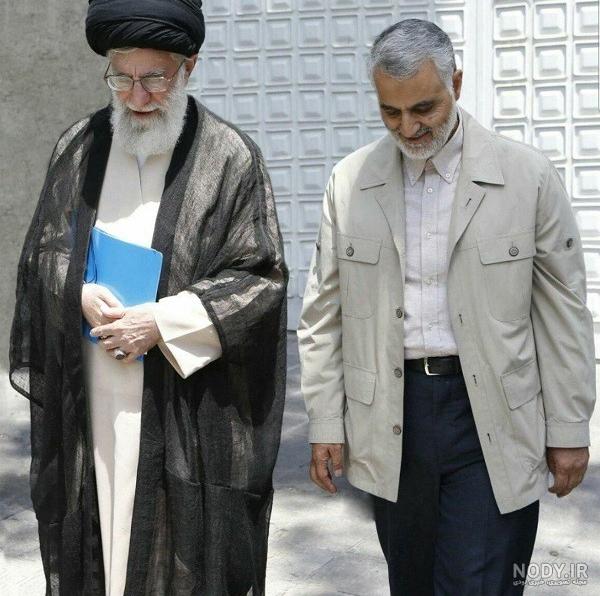 عکس رهبری با قاسم سلیمانی عکس رهبری با قاسم سلیمانی