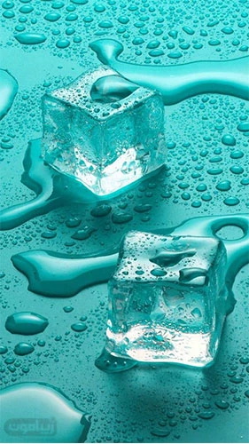عکس فرش آبی فیروزه ای