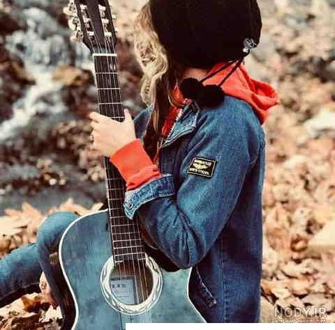 دانلود عکس پروفایل دخترونه با گیتار