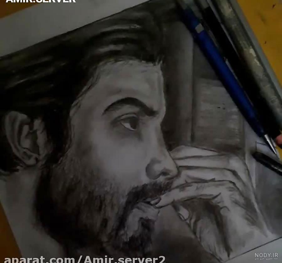 عکس نقاشی مهراب خسته صدا
