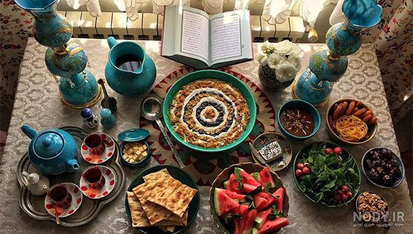 انواع غذاهای سفره افطاری انواع غذاهای سفره افطاری