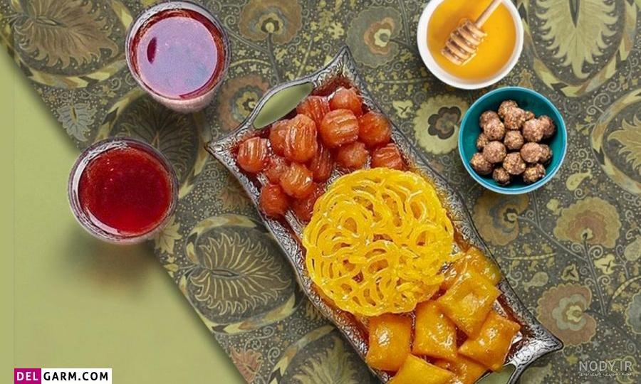 عکس زولبیا بامیه ماه رمضان