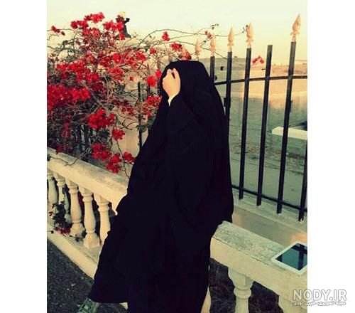 عکس دختر معمولی ایرانی چادری