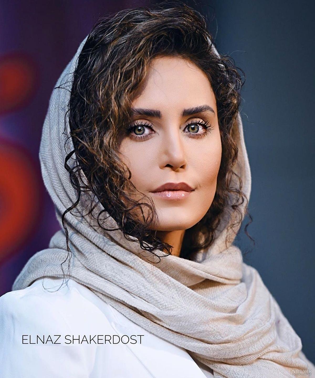 عکس کودکی الناز حبیبی