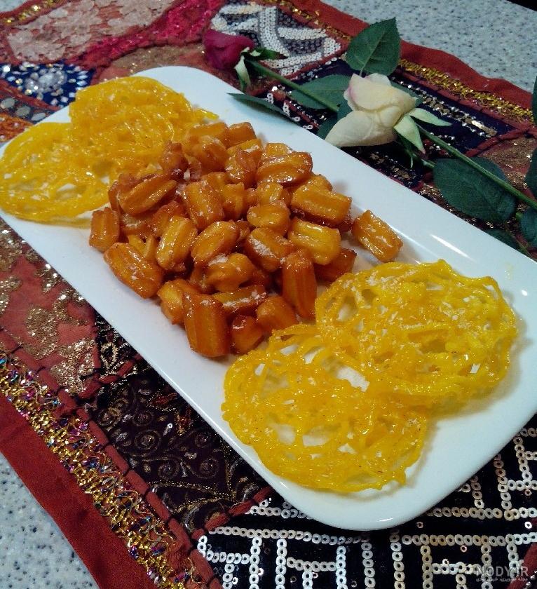 عکس زولبیا بامیه