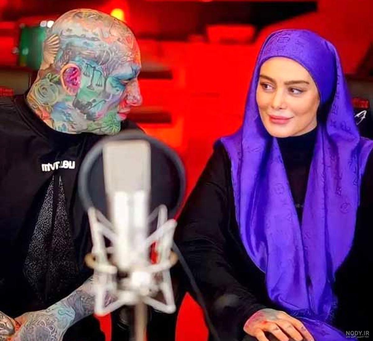 عکس امیر تتلو کنار سحر قریشی عکس امیر تتلو کنار سحر قریشی